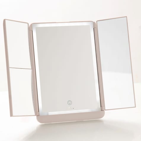 STYLPRO Get Up & Glow Up Folding Mirror in pink - view 1