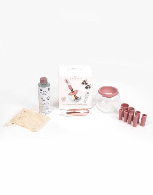 StylPro – Make-up-Pinselreiniger – Geschenkset in Roségold, 3 von 4