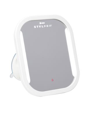 StylPro - Miroir de salle de bain anti-buée - Blanc
