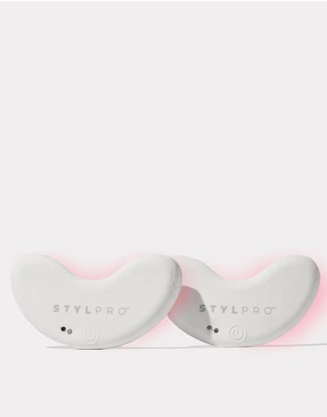 StylPro rood LED-patchduo in wit - view 1