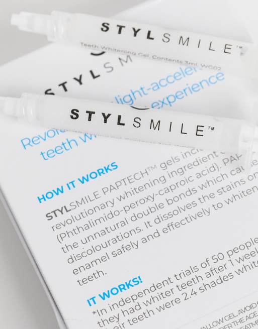 STYLSMILE - Lot de 3 recharges de gel blanchissant, 2 de 4
