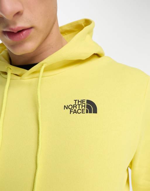 Sudadera amarilla con capucha The North Face M SEASONAL DREW PEAK PULLOVER