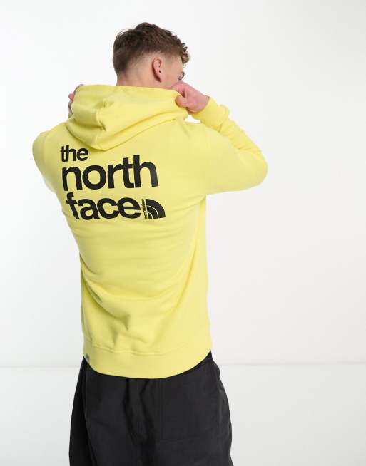 Sudadera amarilla con capucha The North Face M SEASONAL DREW PEAK PULLOVER