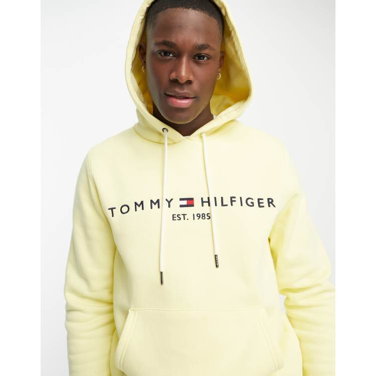 Tommy Hilfiger Tommy Logo Hoody Sudadera para Hombre Amarillo Talla L :  : Ropa, Zapatos y Accesorios