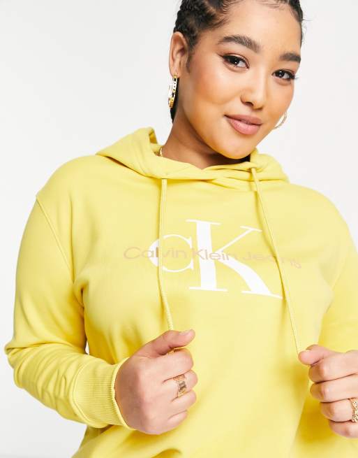 Sudadera calvin klein discount amarilla