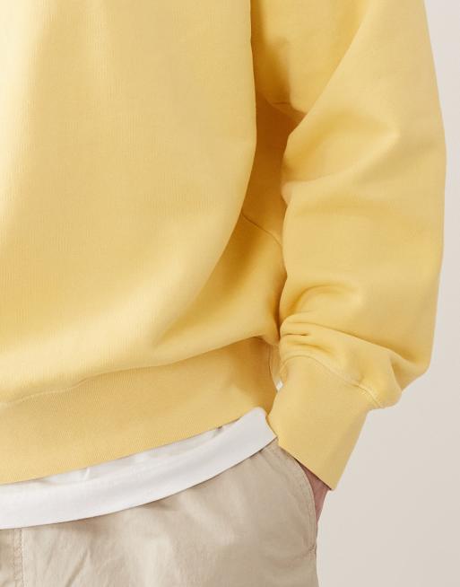Sudadera amarilla con cuello redondo premium de ARKET , 5 de 5