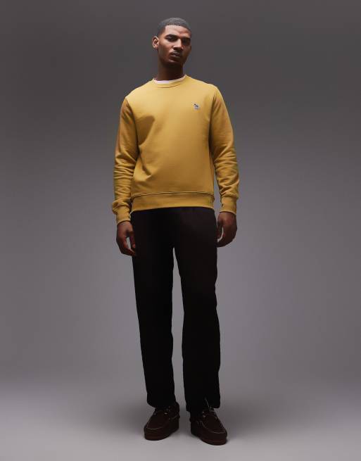 Sudadera amarilla con logo de cebra de PS Paul Smith, 2 de 5