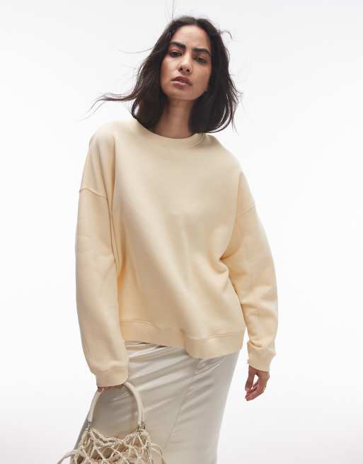 Sudadera amarilla pastel sale
