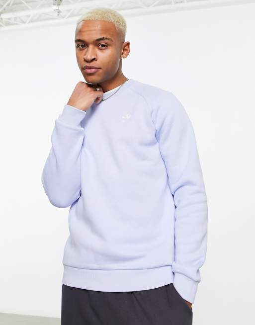 Sudadera azul básica con trébol Trefoil Essentials de adidas Originals