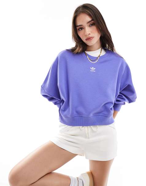 Sudadera azul básica de adidas Originals - view 1
