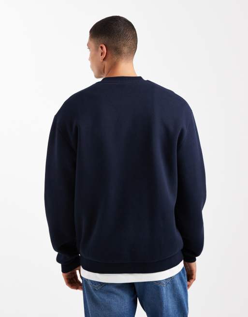 Sudadera azul básica extragrande de ASOS DESIGN, 3 de 5