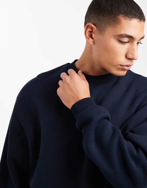 Sudadera azul básica extragrande de ASOS DESIGN, 5 de 5