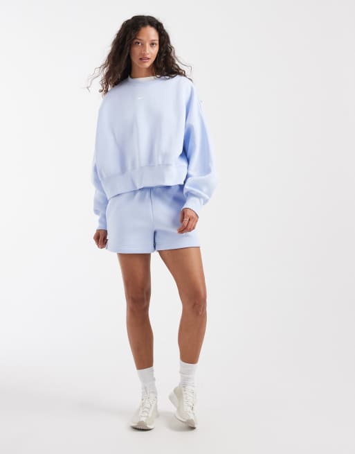 Sudadera azul claro ultragrande Phoenix Fleece de Nike , 2 de 4