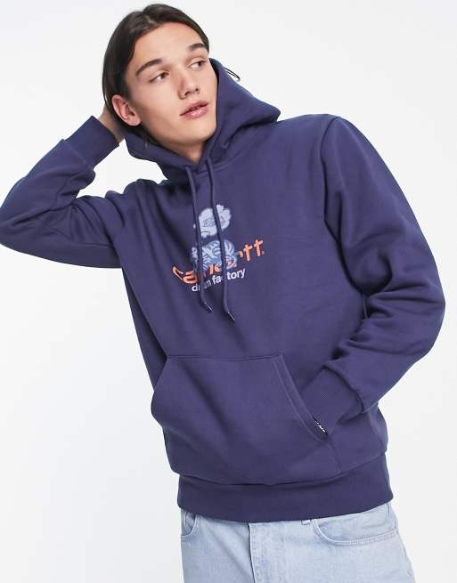 Sudadera azul con capucha Dream Factory de Carhartt WIP