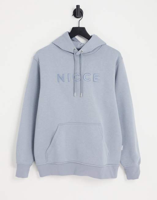 Sudadera azul con capucha Mercury de Nicce