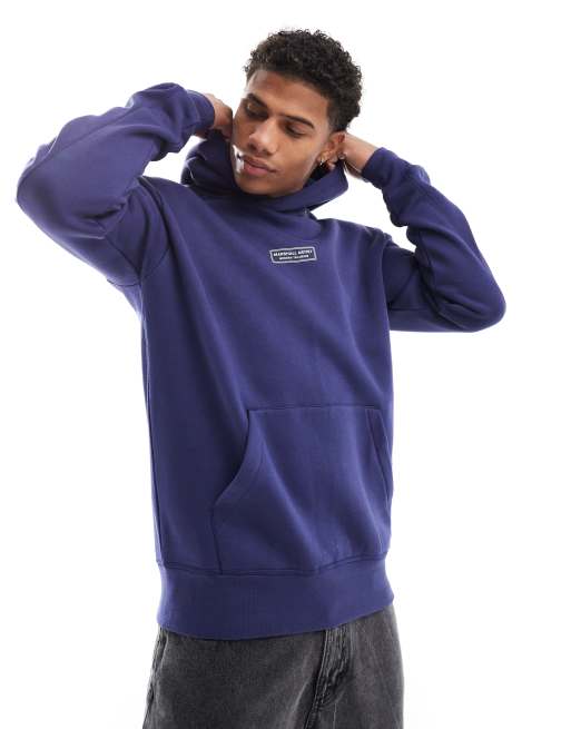 Sudadera azul con capucha Siren de Marshall Artist