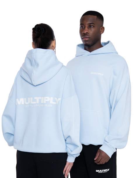 Sudadera azul extragrande con capucha Multiply de Multiply Apparel - view 1
