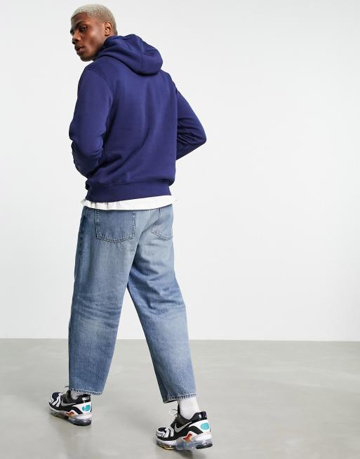 Sudadera azul marino con capucha Club de Nike, 2 de 4