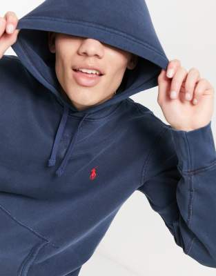 sudadera azul ralph lauren