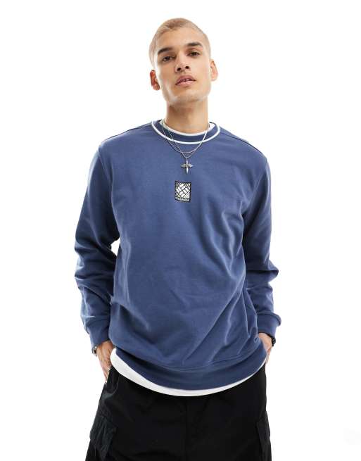 Sudadera azul marino con cuello redondo Reventure de Columbia