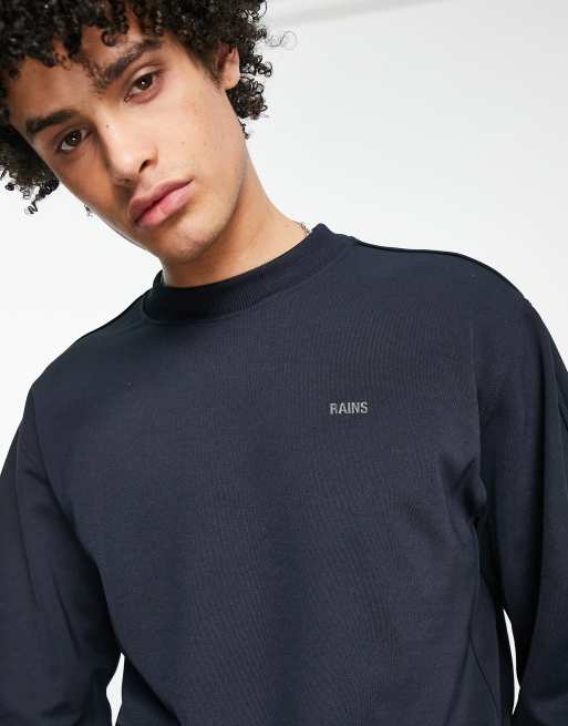 Sudadera azul marino de Rains, 3 de 4