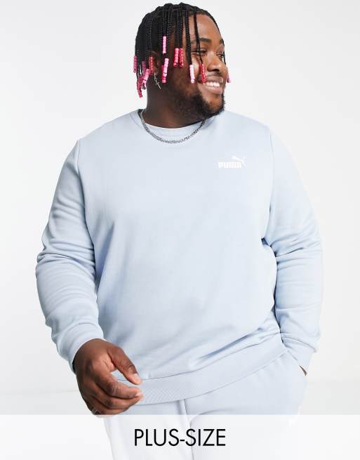 Sudadera azul niebla de PUMA Plus Essentials