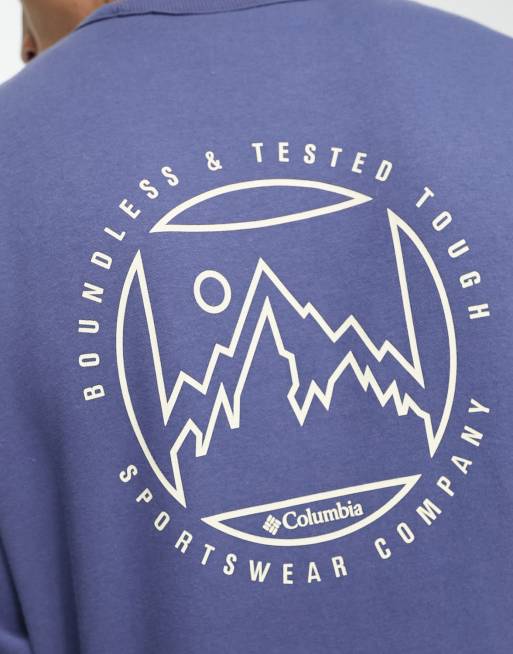Sudadera azul oscuro Tumalo Creek de Columbia, 3 de 4