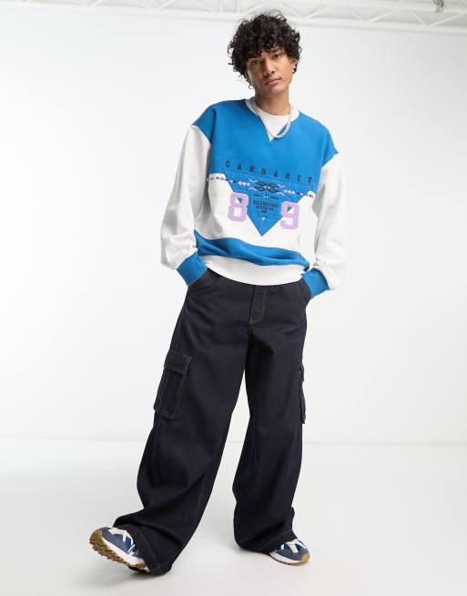 Sudadera azul Santa Fe de Carhartt WIP