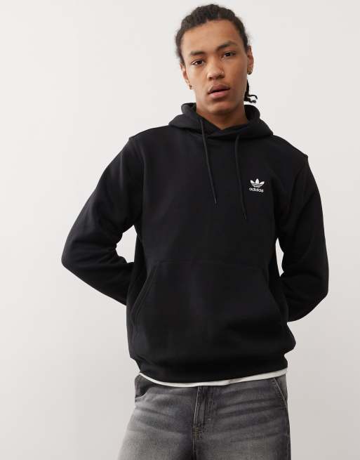 Sudadera basica con capucha en negro de adidas Originals ASOS
