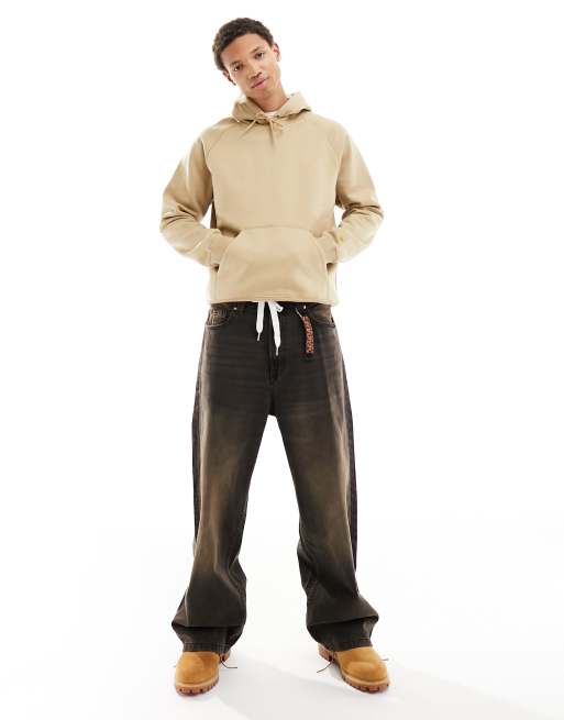 Sudadera beis con capucha Chase de Carhartt WIP