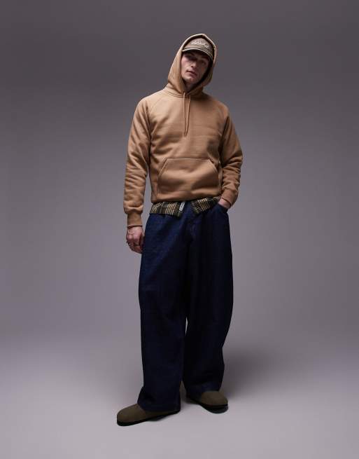 Sudadera beis con capucha Chase de Carhartt WIP