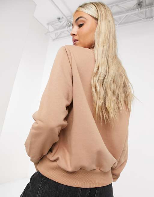Sudadera beis de Noisy May, 2 de 4