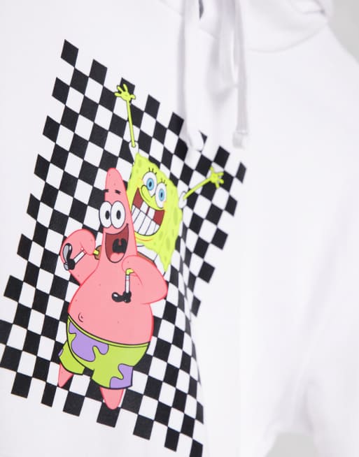 Hoodie Vans Bob Esponja Sudadera Sudadera Blanca Con Capucha Best