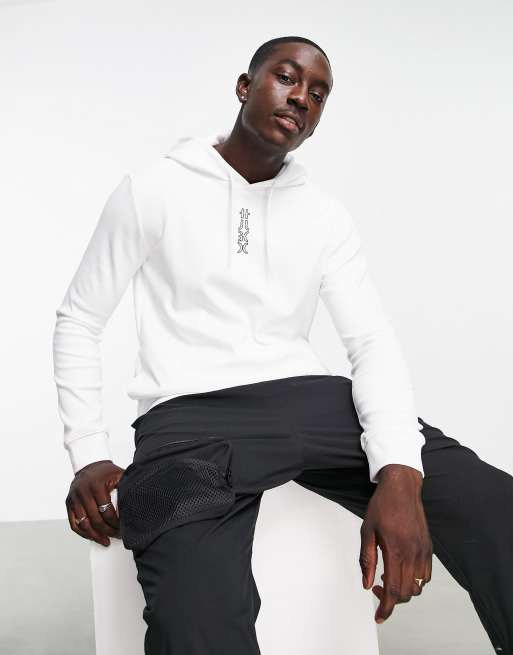 Sudadera blanca con capucha sin cierres Dondy213 de HUGO