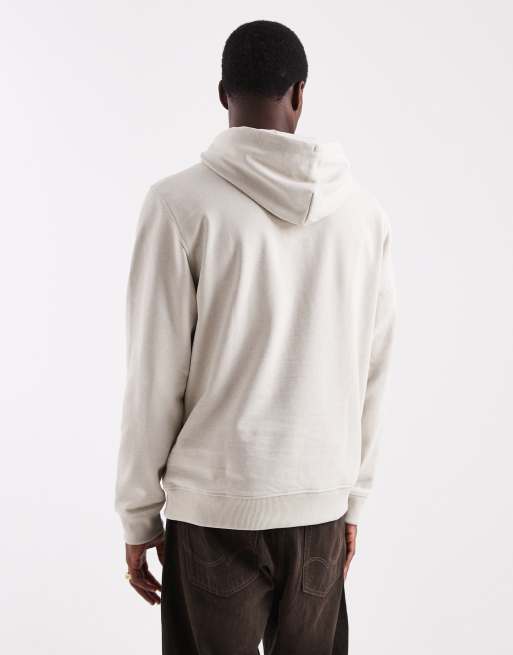 Sudadera blanca con capucha y logo de bandera en el pecho de Tommy Jeans , 3 de 5
