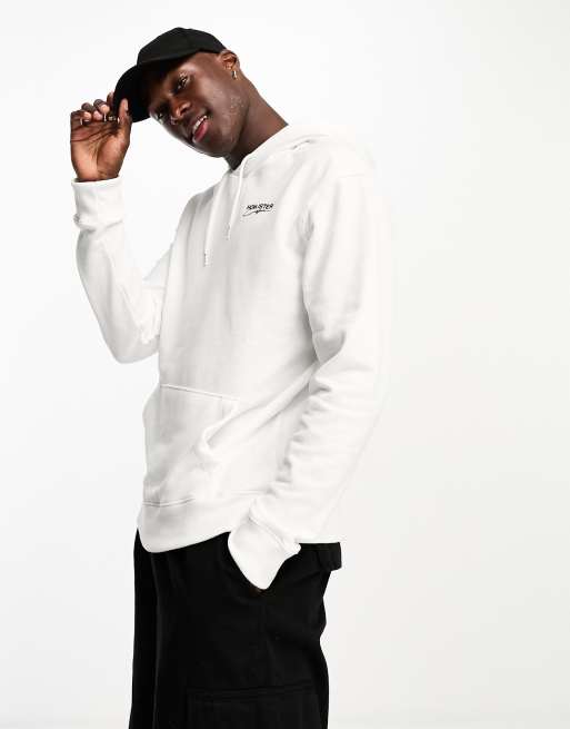 Hollister sudadera blanca best sale