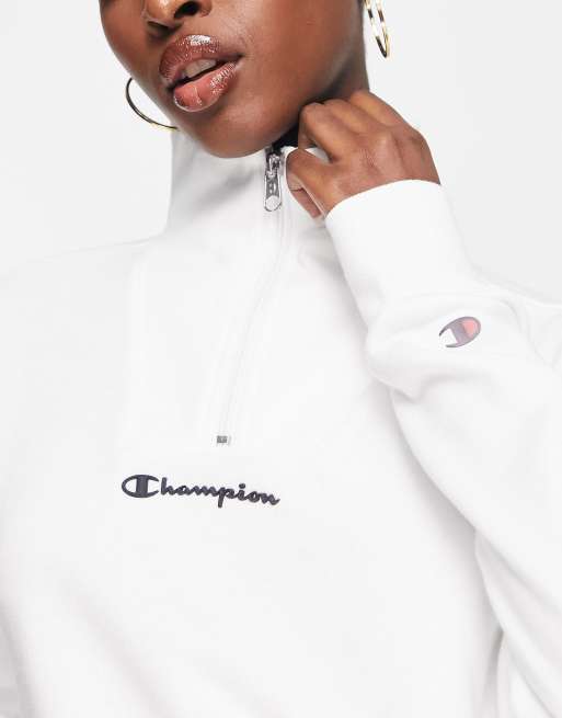 Sudadera best sale blanca champion