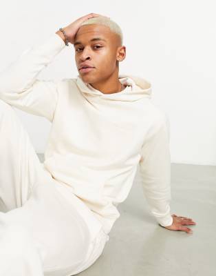 Sudadera blanco hueso con capucha Athletics State de New Balance - view 1