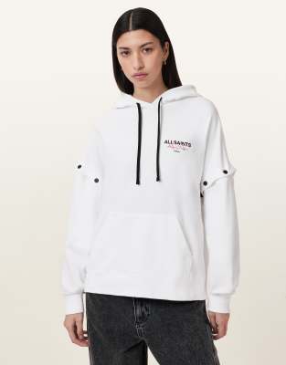 Sudadera blanco óptico con capucha Amore Amphie de AllSaints - view 1
