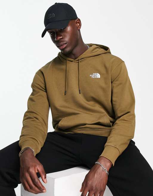 Sudadera caqui b sica con capucha exclusiva en ASOS de The North