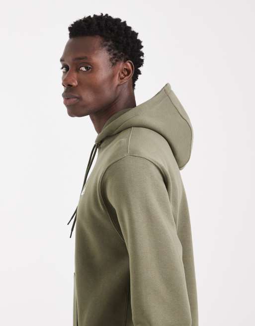 Sudadera caqui con capucha Club de Nike, 4 de 5
