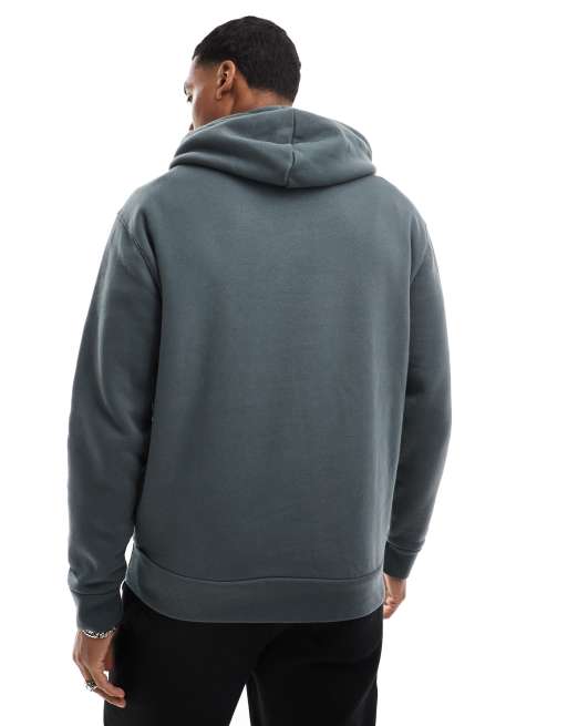 Sudadera caqui holgada con capucha Icon de Hollister, 4 de 4