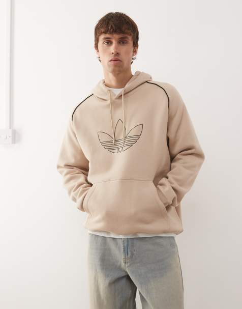 Sudadera caqui piedra con capucha SST de adidas Originals - view 1