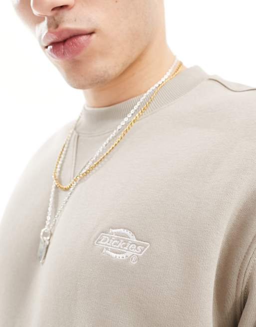 Sudadera color arena extragrande premium Summerdale exclusiva en ASOS de Dickies, 4 de 4
