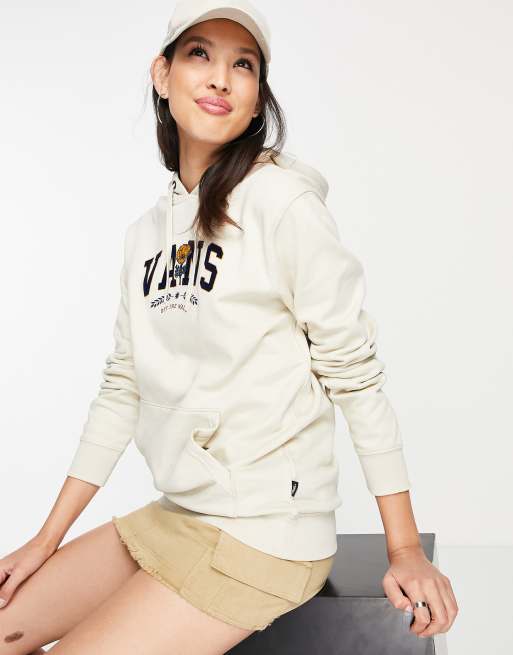 Sudadera color avena con capucha Poppy Champs de Vans 