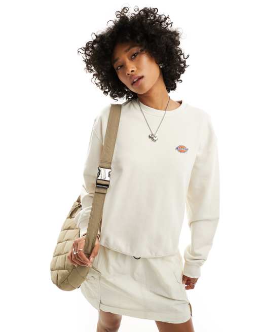 Sudadera color crema Millersburg de Dickies