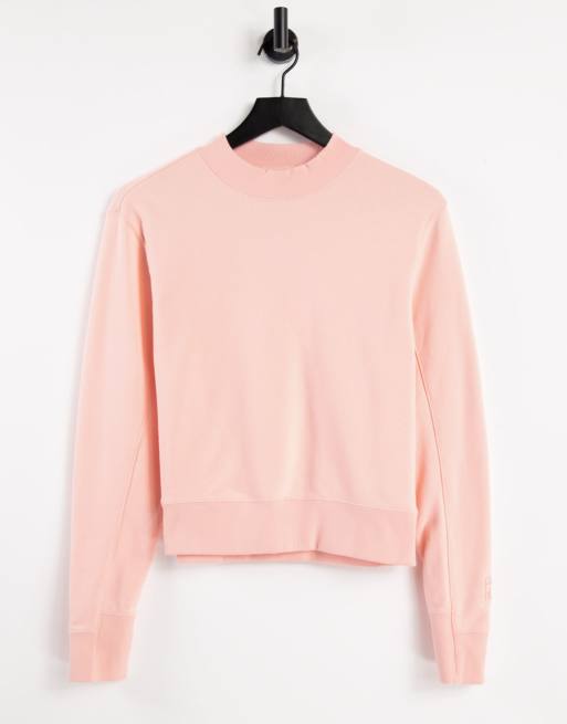 Sudadera color melocotón con cuello redondo Infuse de PUMA