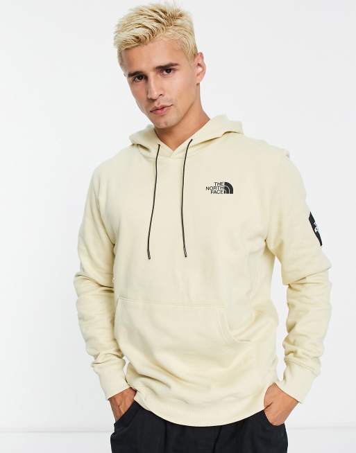Sudadera color piedra con capucha y parche de estampado gráfico de The North Face x Alfie Kungu