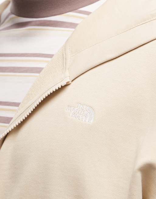 Sudadera color piedra desértica extragrande con capucha y cremallera Essential de The North Face, 3 de 5