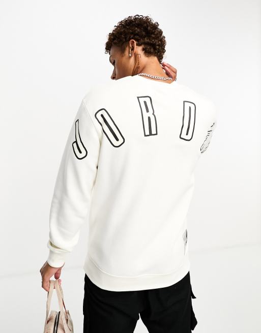 Sudadera color vela sin cierres de felpa Flight de Jordan